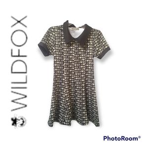 Wildfox NWT B*tch Collared Dress Small